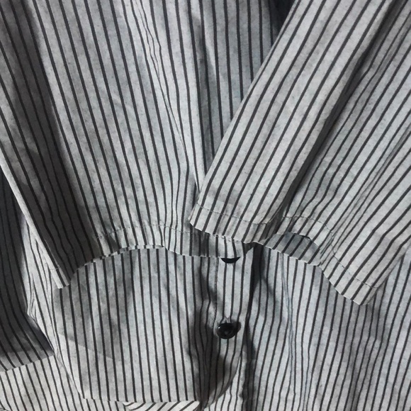 NWT NEW! TULIP brand XL Button down ivy jacket blouse Smock top oversized shirt - Picture 7 of 15